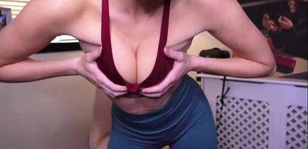  Sporty Girl Sits On Your Face and Controls Your Orgasm